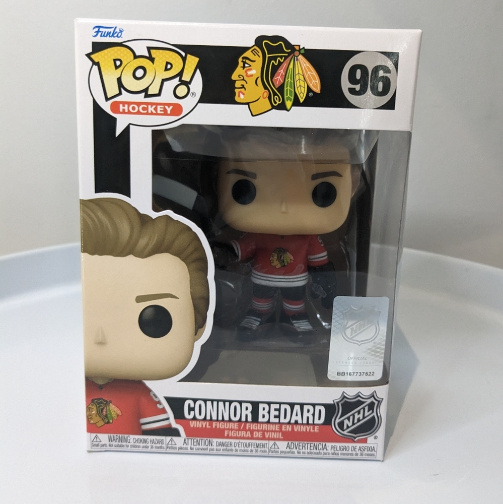 Funko Pop! NHL Blackhawks Connor Bedard